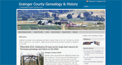 Desktop Screenshot of grainger.tngenealogy.net